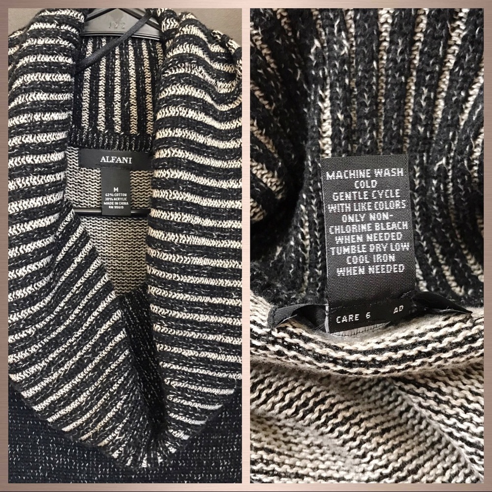 Alfani Cowl Neck Sweater Dress - Picture 6 of 8